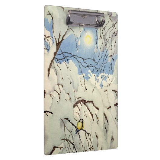 Great Tit - Theodor Severin Kittelsen クリップボード (右)