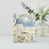 Great Tit - Theodor Severin Kittelsen ポストカード (スタンド正面)