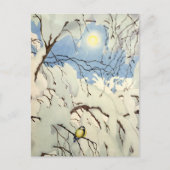 Great Tit - Theodor Severin Kittelsen ポストカード (正面)