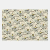 Great Tit - Theodor Severin Kittelsen ラッピングペーパーシート (正面)