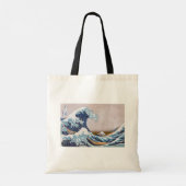 Great Tsunami Wave off Kanagawa Japan by Hokusai トートバッグ (裏面)