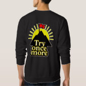 Great Vibes Only – Love Eyes Emoji  スウェットシャツ (裏面)