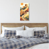 Great Wall キャンバスプリント (インサイチュ (寝室))