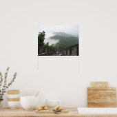 Great Wall - Fog 2 ポスター (キッチン)