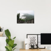 Great Wall - Fog 2 ポスター (ホームオフィス)