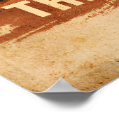 Great Wall of China Vintage Travel ポスター (角)