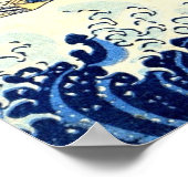great wave hokusai ポスター (角)