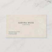 Great Wave Inspired Japanese Business Card  名刺 (正面)