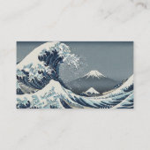 Great Wave Inspired Japanese Business Card  名刺 (裏面)