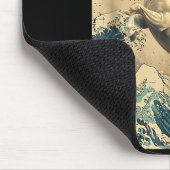 Great Wave Kanagawa Japanese New Year 2026 Year Of マウスパッド (コーナー)