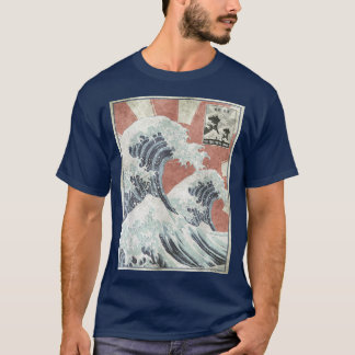 Great Wave Off Kanagawa Japanese Aesthetic Art  Tシャツ