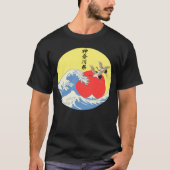 Great Wave Off Kanagawa Japanese Artwork Kanagawa Tシャツ (正面)