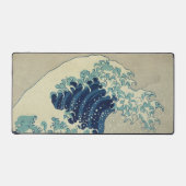 Great Wave Off the Coast of Kanagawa by Hokusai デスクマット (正面)