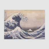 Great Wave Off the Coast of Kanagawa by Hokusai 薄葉紙 (正面)