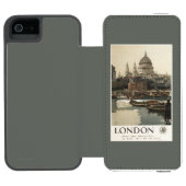 Great Western鉄道のセントポール旅行ポスター Incipio iPhoneウォレットケース (フォリオオープン)