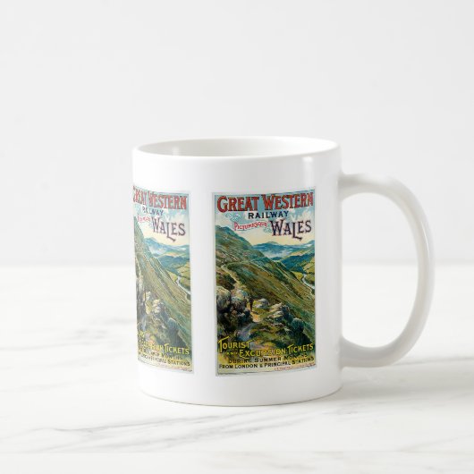 Great Western鉄道の~ウェールズ コーヒーマグカップ (右)