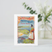 Great Western Railray広告宣伝はウェールズに旅行します ポストカード (スタンド正面)