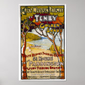 Great Western "Tenby" Poster ポスター (正面)