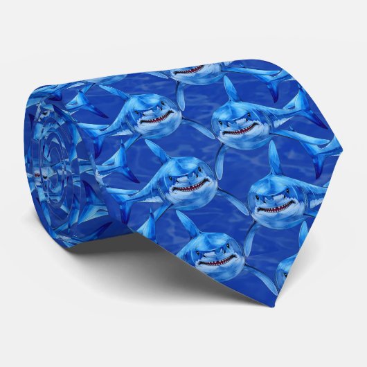 Great White Shark  ネクタイ (ロール)
