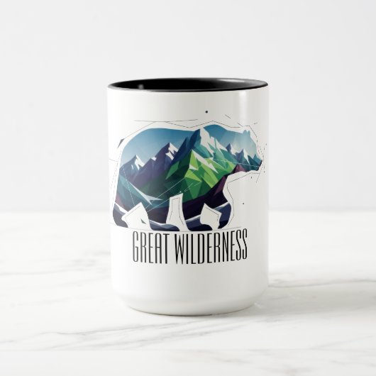Great Wilderness Bear マグカップ (中央)