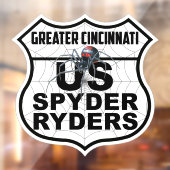 Greater Cincinnati Chapter - デカールチャプター ロゴ ウィンドウサイン (シート2)