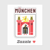 Greater coat of arms of Munich シール (シート)