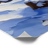 Greater Swiss Mountain Dog Christmas Boat Holiday ポスター (角)