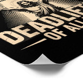 Greatest Deadlifter Of All Time Jesus  ポスター (角)