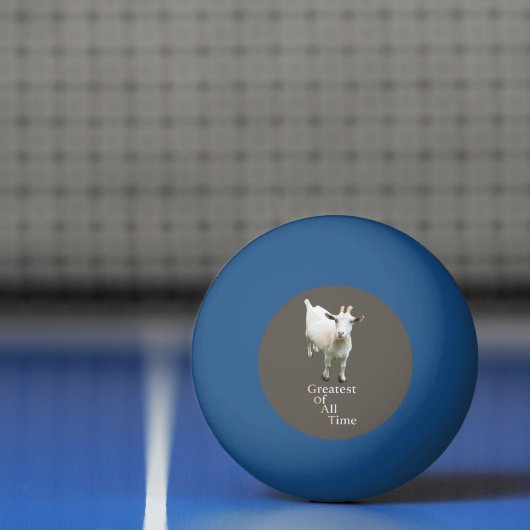 Greatest of all time Goat 卓球ボール (ネット)