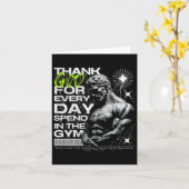 Greatful Gym Brother Uni-adults Gym  カード (黄色い花)