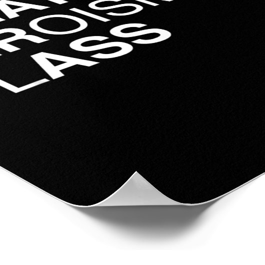 Greatness Heroism Cl Eat Her As$ Funny Pun Sarcasm ポスター (角)