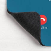 Greatness Is Calling, Insring Funny Novelty Quote マウスパッド (コーナー)