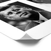 GREATNESS POSTER Lincoln, FDR, JFK, Obama ポスター (角)