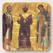 Grec Coisl 79 f.2v皇帝Nicephorus III Botaniat コースター (正面)