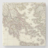 Greceのancienne -古代ギリシア ストーンコースター (正面)