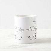 Greciaペプチド名mug コーヒーマグカップ (中央)