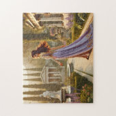 Grecian Goddess Fantasy Classical Garden Elegance ジグソーパズル (縦)