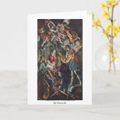 Greco El著羊飼いの崇敬 カード (黄色い花)