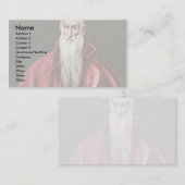 Greco El著(鳥)ショウジョウコウカンチョウとしてSt Jerome 名刺 (正面/裏面)