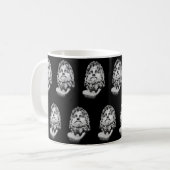 Greco Roman Bust コーヒーマグカップ (正面左)