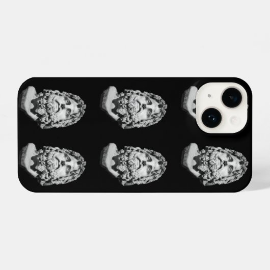 Greco Roman Bust iPhoneケース (裏面横)