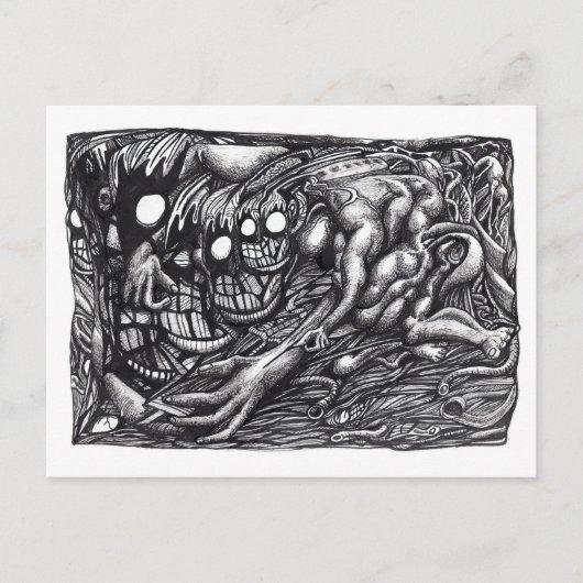 Gredel Mother Dream、Brian Benson著 ポストカード (正面)