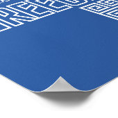 GREECEポスター、カスタマイズ可能 ポスター (角)