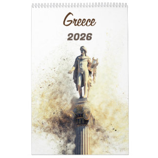 Greece 2026 Photo Calendar – Scenic Landscapes  カレンダー