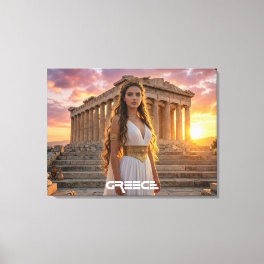 GREECE - ACROPOLIS キャンバスプリント (正面)