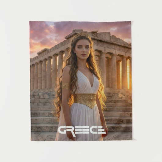 GREECE - ACROPOLIS タペストリー (正面)