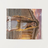 GREECE - ACROPOLIS タペストリー (正面(横))