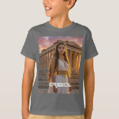 GREECE - ACROPOLIS Tシャツ (正面)