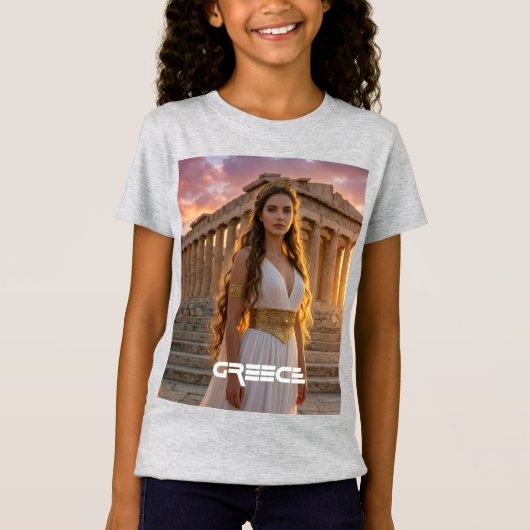GREECE - ACROPOLIS Tシャツ (正面)