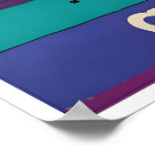 Greece Art Greek Travel Poster Print ポスター (角)